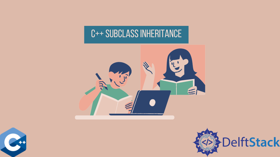 c-subclass-inheritance-delft-stack